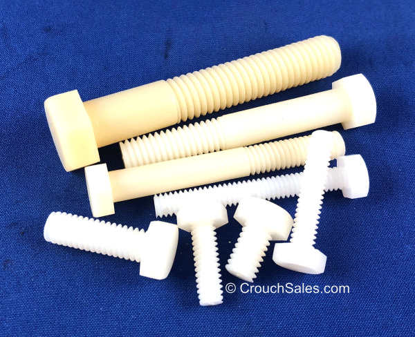 Hex Bolts Nylon Coarse Thread
