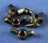 Wing Nuts Black Zinc ZP