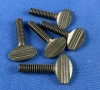 Thumb Screws No Shoulder Black Zinc BZ