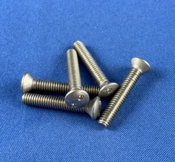 Oval Head Security Spanner Drive Machine Screws Stainless