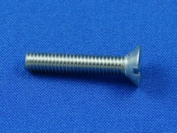 Flat Head Machine Screws, Slotted, Stainless Steel SS
