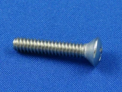Oval Head Machine Screw, Phillips,18-8 Stainless Steel SS