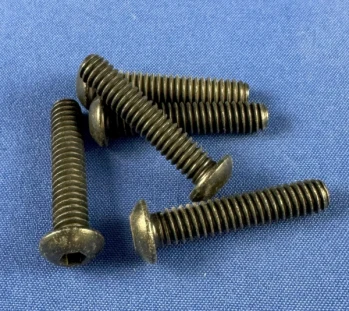 Button Head Socket Cap Screws Black Zinc BZ
