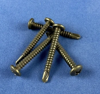 Pan Head Self Drilling Tek Screws Phillips BZ