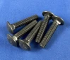 Carriage Bolts Screws Black Zinc BZ