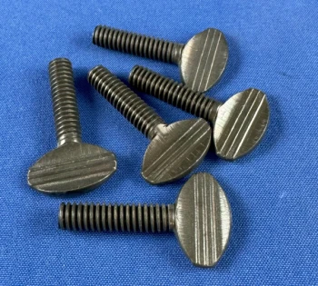 Thumb Screws No Shoulder Black Zinc BZ
