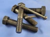 Grade 8 Hex Cap Screws Bolts Plain