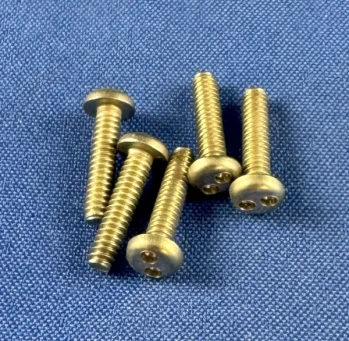 Pan Head Security Spanner Drive Machine Screws Stainless