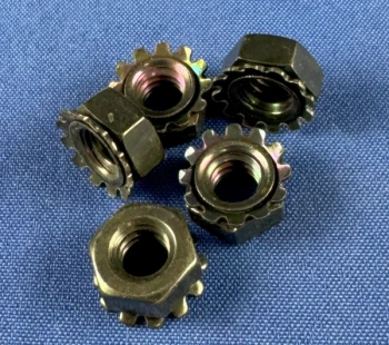 Keps K-Lock Nuts Black Zinc BZ